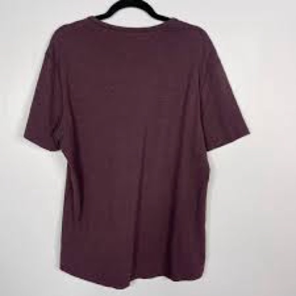 Lululemon - Metal Vent Tech Mélange Stretch-Jersey T-Shirt - Burgundy XL - Picture 6 of 7
